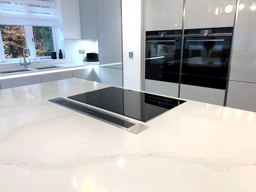 Calacatta Quartz Worktop | Royal Marble, Caerphilly